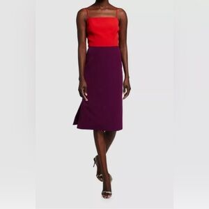 MILLY X RTR Color Block Dress Size 2